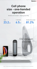 HÚT BỤI CẦM TAY MINI BASEUS VACUUM CLEANER 3750PA 65W