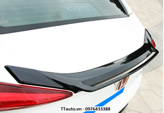 Cánh lướt gió kiểu hở đuôi cho Civic 2016-2020
