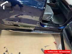 Bậc, Bệ bước chân Hyundai Santafe 2019-2020 – Mẫu tráng gương