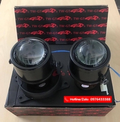 Đèn bi gầm projecter tăng cường độ sáng cho xe Honda