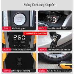 MÁY BƠM LỐP ĐIỆN TỬ TỰ NGẮT