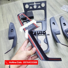Bộ ốp trang trí nội thất Hyundai Creta nhựa ABS vân đá