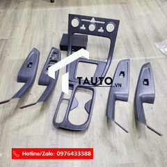 Bộ ốp trang trí nội thất Hyundai Creta nhựa ABS vân đá