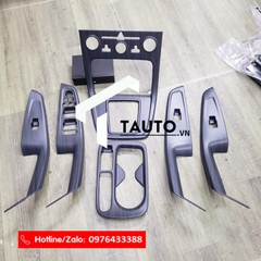Bộ ốp trang trí nội thất Hyundai Creta nhựa ABS vân đá