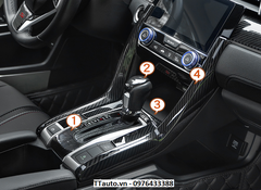 Combo 1 số carbon nội thất Civic 2016-2020