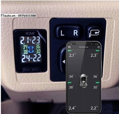 CẢM BIẾN ÁP SUẤT LỐP NÚT CHỜ | TPMS THEO XE