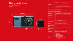CAMERA HÀNH TRÌNH VIETMAP A50 HỖ TRỢ GHI HÌNH TRƯỚC SAU KIÊM DẪN ĐƯỜNG