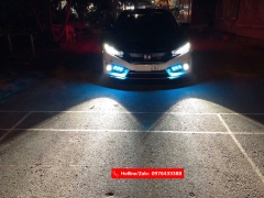 Đèn bi gầm projecter tăng cường độ sáng cho xe Honda