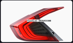 Cụm đèn Led hậu màu đỏ Civic 2016-2020