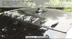 Đuôi lướt gió Top wing kiểu vây cá mập cho Civic 2016-2020