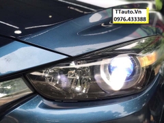 ĐỘ ĐÈN MAZDA 3 BI PHA LED CHÍNH HÃNG CỰC SÁNG