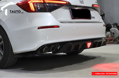 Độ pô và lip sau cho Honda Civic 2022