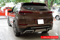 Độ pô thể thao Hyundai Tucson 2018 mẫu mer AMG chính hãng