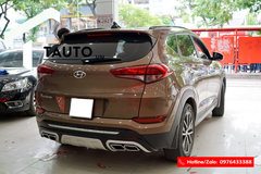 Độ pô thể thao Hyundai Tucson 2018 mẫu mer AMG chính hãng
