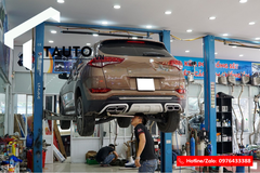 Độ pô thể thao Hyundai Tucson 2018 mẫu mer AMG chính hãng