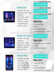 MÀN HÌNH ANDROID TEYES CC3