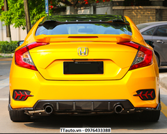 Cánh lướt gió  kiểu JX cho Civic 2016-2020
