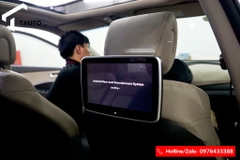 Gắn màn hình gối đầu Android Hyundai Santafe 2019