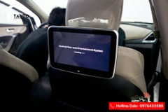 Gắn màn hình gối đầu Android Hyundai Santafe 2019