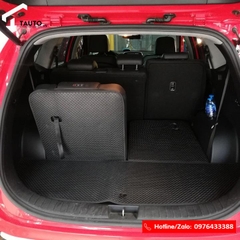 Bộ lót cốp và lưng hàng ghế Hyundai Santafe 2019-2020 thương hiệu Kata