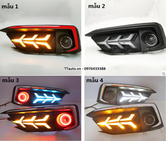 Đèn LED gầm trước sau kiểu máy bay cho Civic 2019- 2021