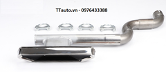 Độ ống xả kiểu Si cho Civic 2016-2020 (pô thật)