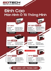 MÀN HÌNH ANDROID GOTECH GT8 MAX