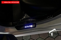 Ốp bậc cửa chống xước cho Civic 2022