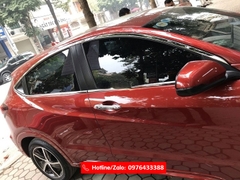 Nẹp chân kính, viền cong kính inox cho Honda HR-V