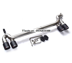 Độ pô kiểu 4 ống xả cho Civic 1.8 (pô thật)