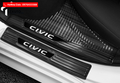 Ốp bậc cửa chống xước cho Civic 2022