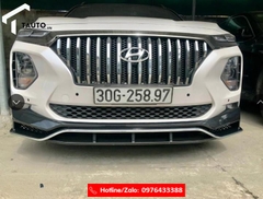 Ốp cản trước, Lip trước Hyundai Santafe 2021