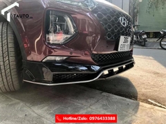 Ốp cản trước, Lip trước Hyundai Santafe 2021