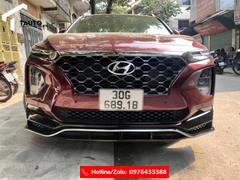 Ốp cản trước, Lip trước Hyundai Santafe 2021