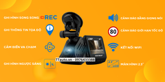 VIETMAP C62 ĐỈNH CAO CÔNG NGHỆ CAMERA HÀNH TRÌNH