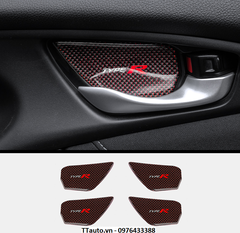 Ốp sợi carbon nội thất kiểu Civic Type R