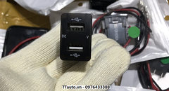 Thêm cổng nguồn sạc nhanh USB lắp nút chờ, thiết kế riêng cho xe Honda