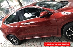 Nẹp chân kính, viền cong kính inox cho Honda HR-V