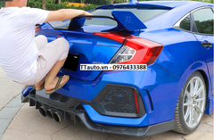 Cánh lướt gió Civic kiểu Yofer FC 450