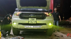 ĐỘ ĐÈN GẦM FORD RANGER QUÁ SÁNG VỚI XLIGHT F10