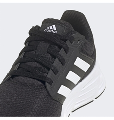 Giày chạy adidas Galaxy 6 - đen phối trắng, size 42 2/3