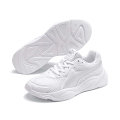 PUMA 90s Runner Mesh trắng toàn bộ