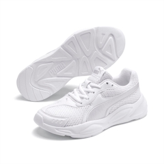 PUMA 90s Runner Mesh trắng toàn bộ