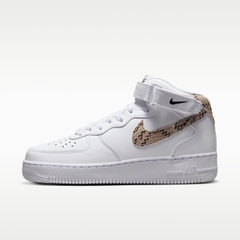 Nike Air Force 1 '07 Mid swoosh vân da rắn