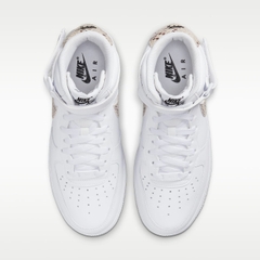 Nike Air Force 1 '07 Mid swoosh vân da rắn