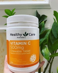 Healthy Care Vitamin C 500mg - Viên Nhai Vitamin C 500 Viên