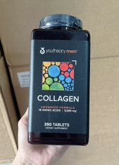 Viên uống collagen cho nam Youtheory Men Collagen Type 1, 2 & 3 của Mỹ 390 viên