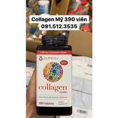 Collagen Mỹ 390 Viên, Collagen Youtheory Viên Uống Đẹp Da, Chống Lão Hoá