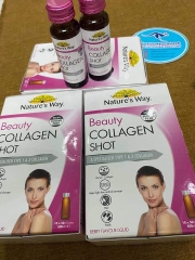 Collagen Shot Nature Way- Hộp 10 Chai- Tăng Collagen, chống lão hoá