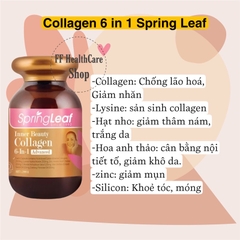 Viên Uống Collagen 6 in 1 Spring Leaf Inner Beauty của Úc
